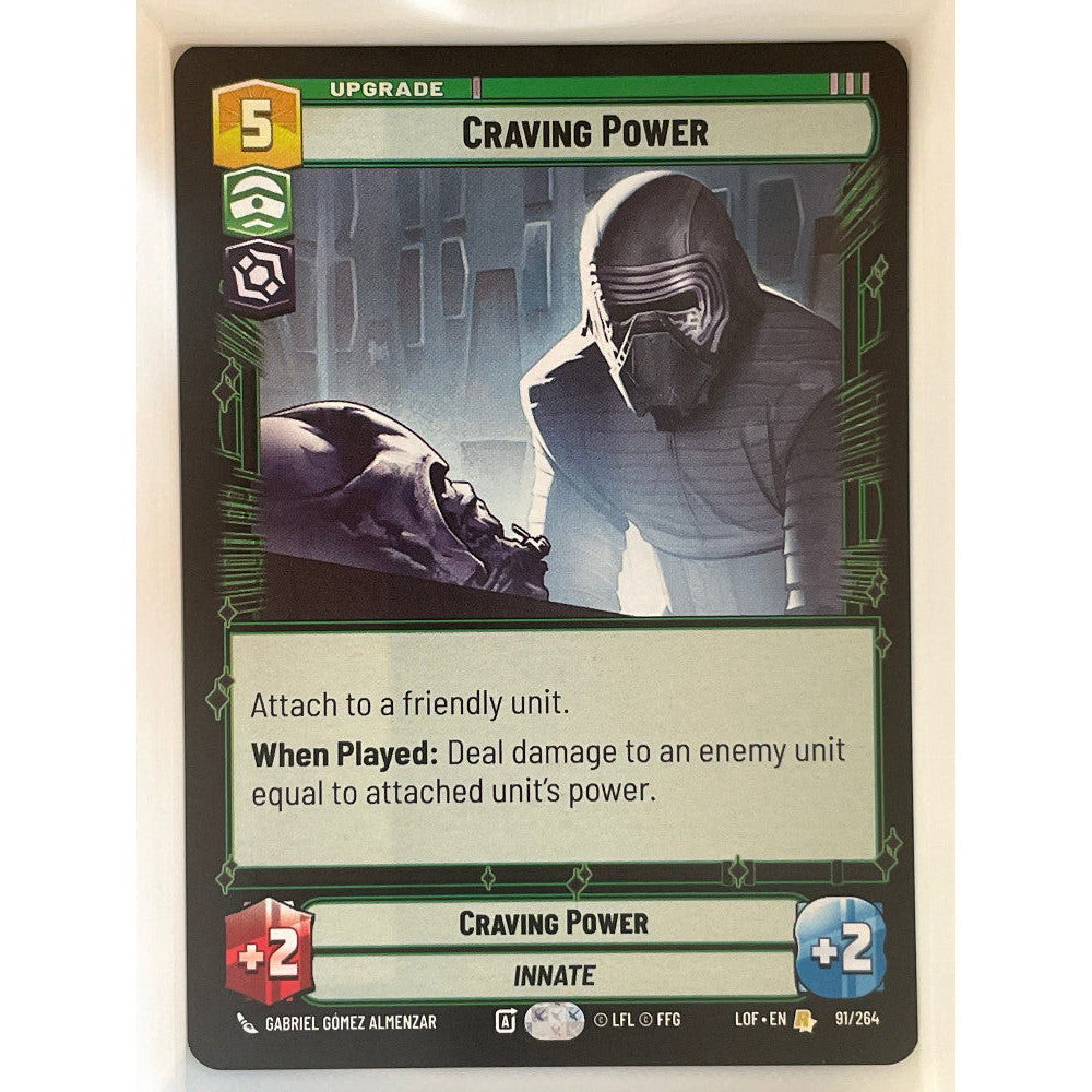 Star Wars Unlimited - Craving Power - Legends of the Force (LOF)
