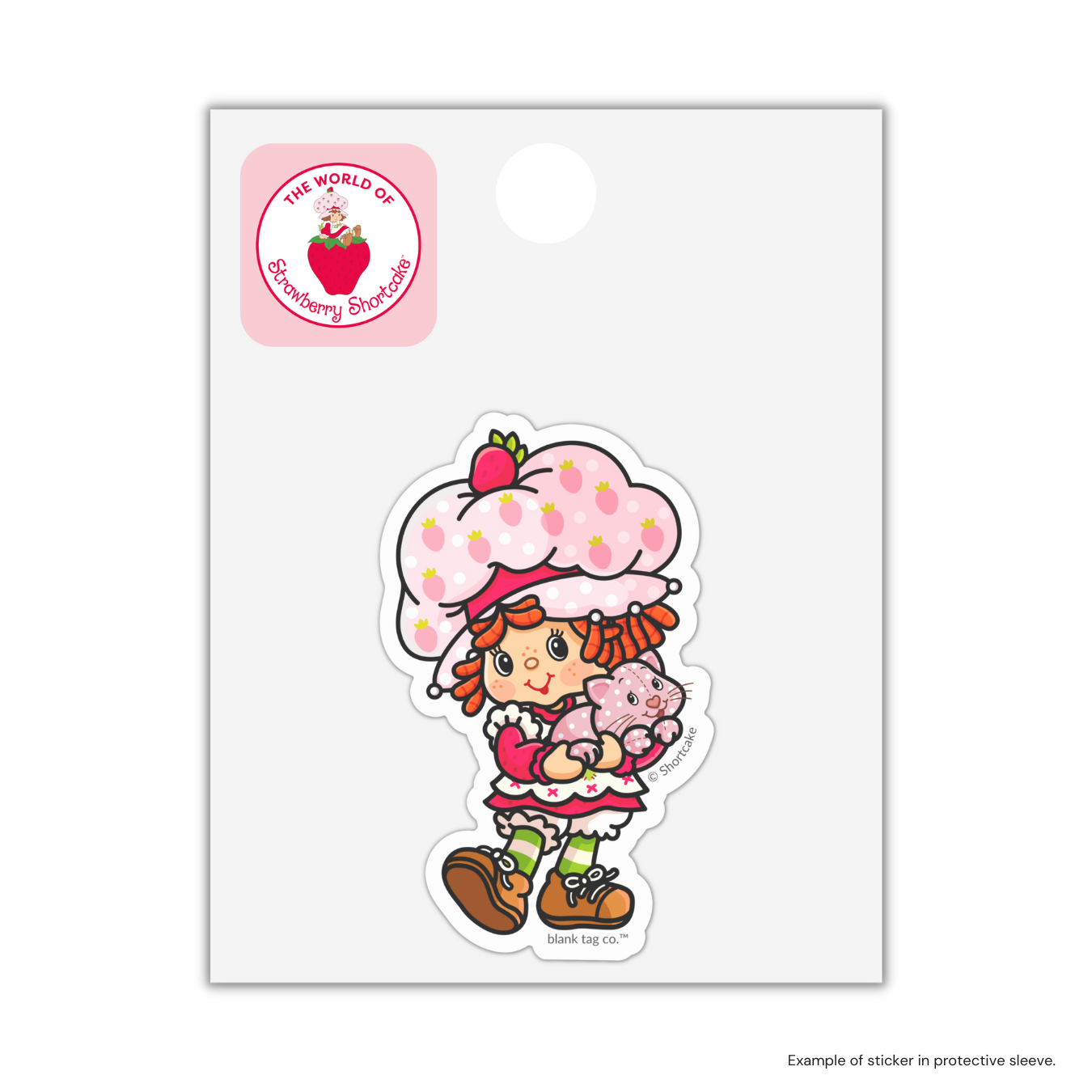 Strawberry Shortcake Waterproof Sticker
