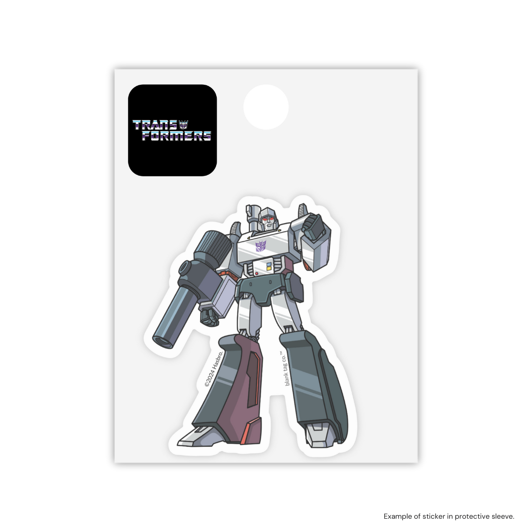 Transformers Waterproof Sticker - Megatron