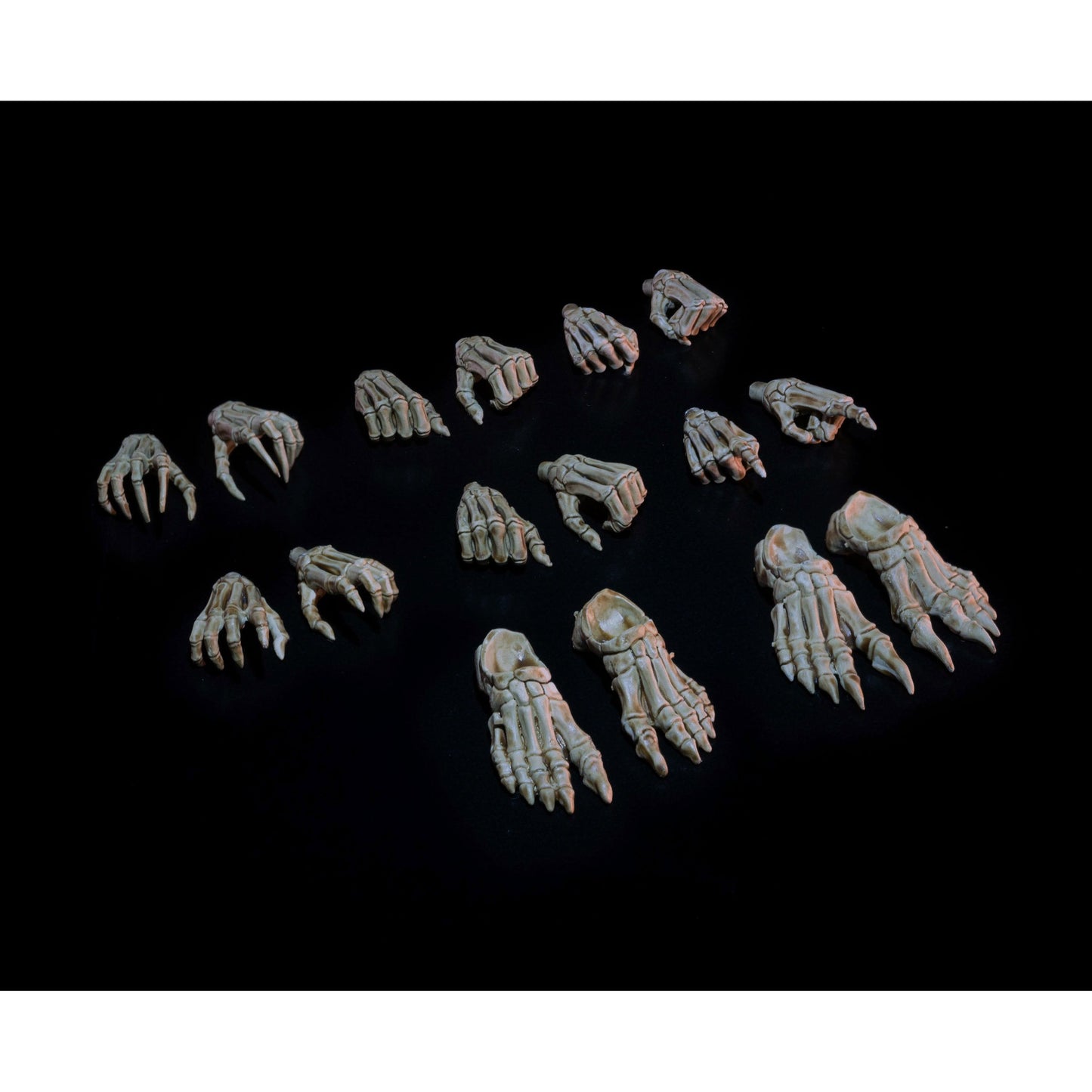 Mythic Legions Necronominus Skeleton's Hands and Feet Pack
