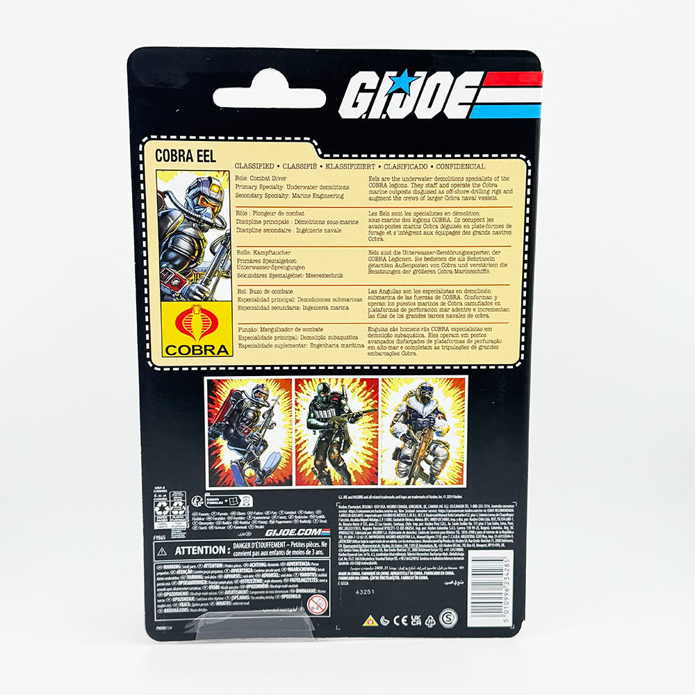 Hasbro G.I. Joe Classified Series Cobra EEL Carded Action Figure