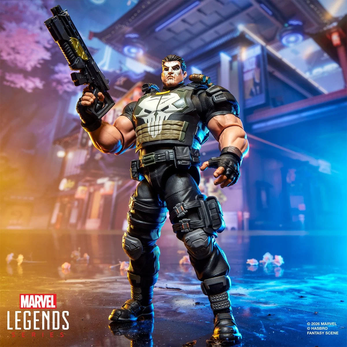 Hasbro Marvel Legends Rivals Series Punisher 6 Inch Action Figure