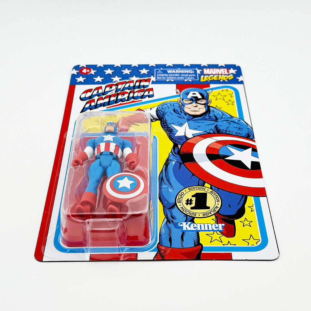 Marvel Legends Retro 3 3/4" Captain America 1st Edition Action Figure
