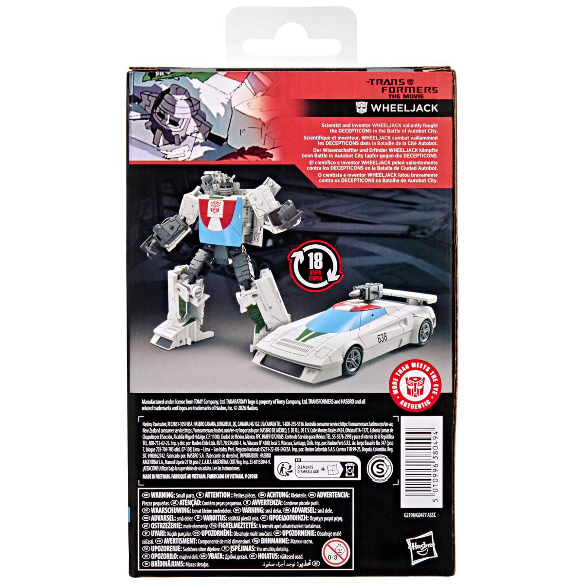 Transformers Studio Series 86 Wheeljack The Movie Action Figure