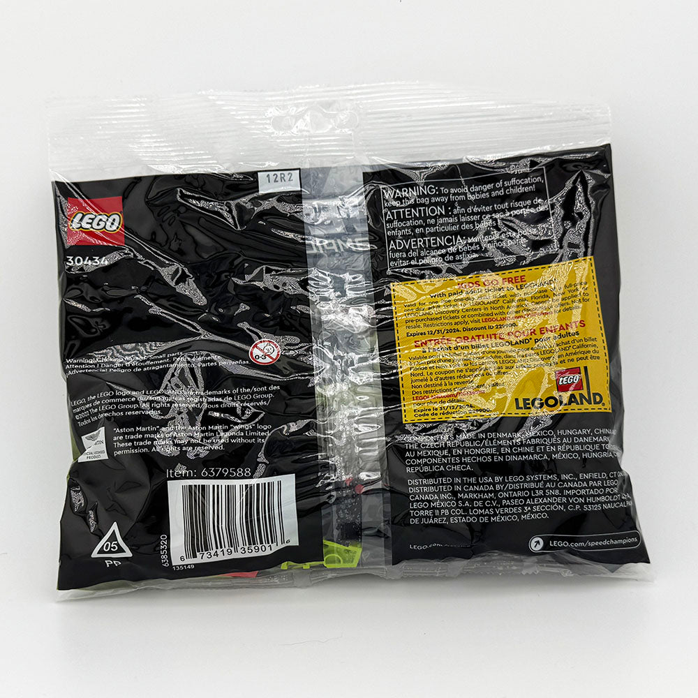 Lego Speed Champions Aston Martin Valkyrie AMR Pro Poly Bag 30434