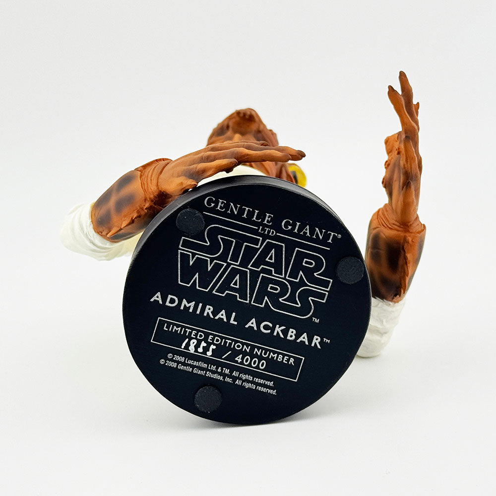 Gentle Giant Star Wars Admiral Ackbar Return of the Jedi Mini Bust