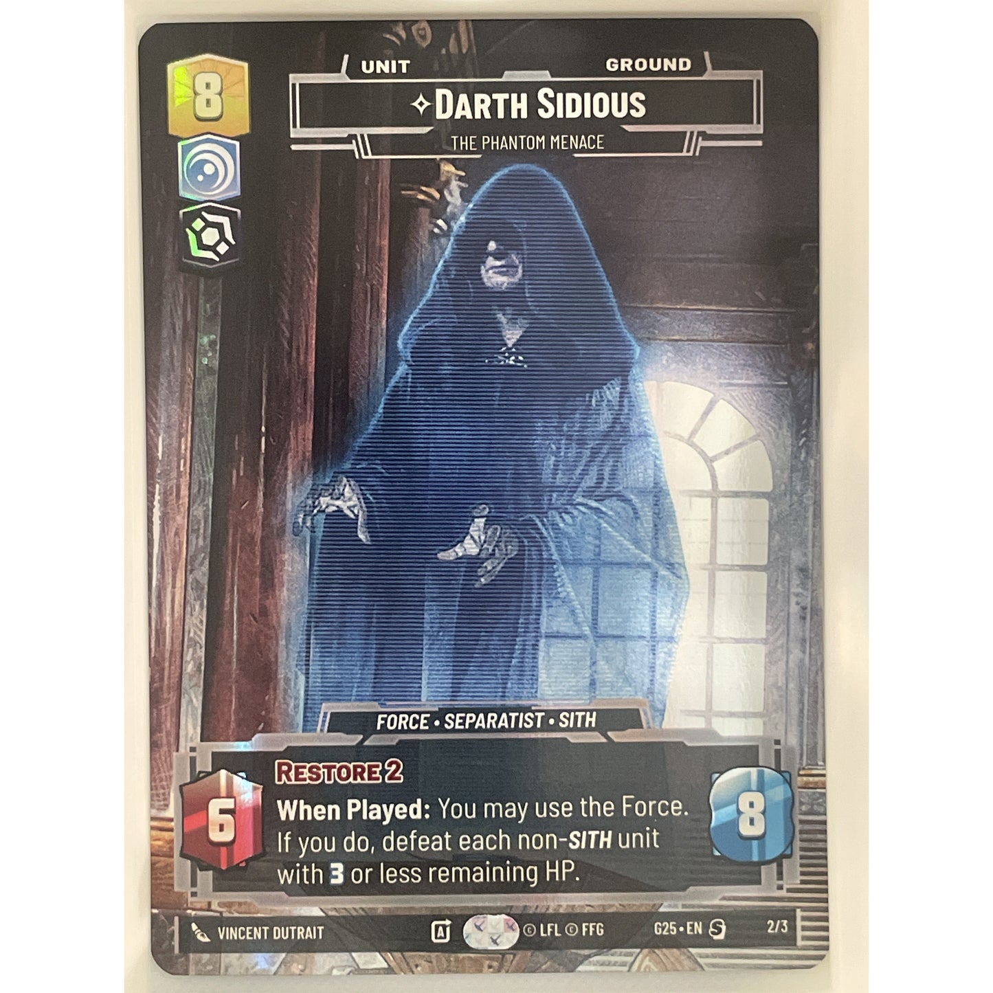 Star Wars Unlimited - Darth Sidious - The Phantom Menace - 2025 Gift Box (GFT)