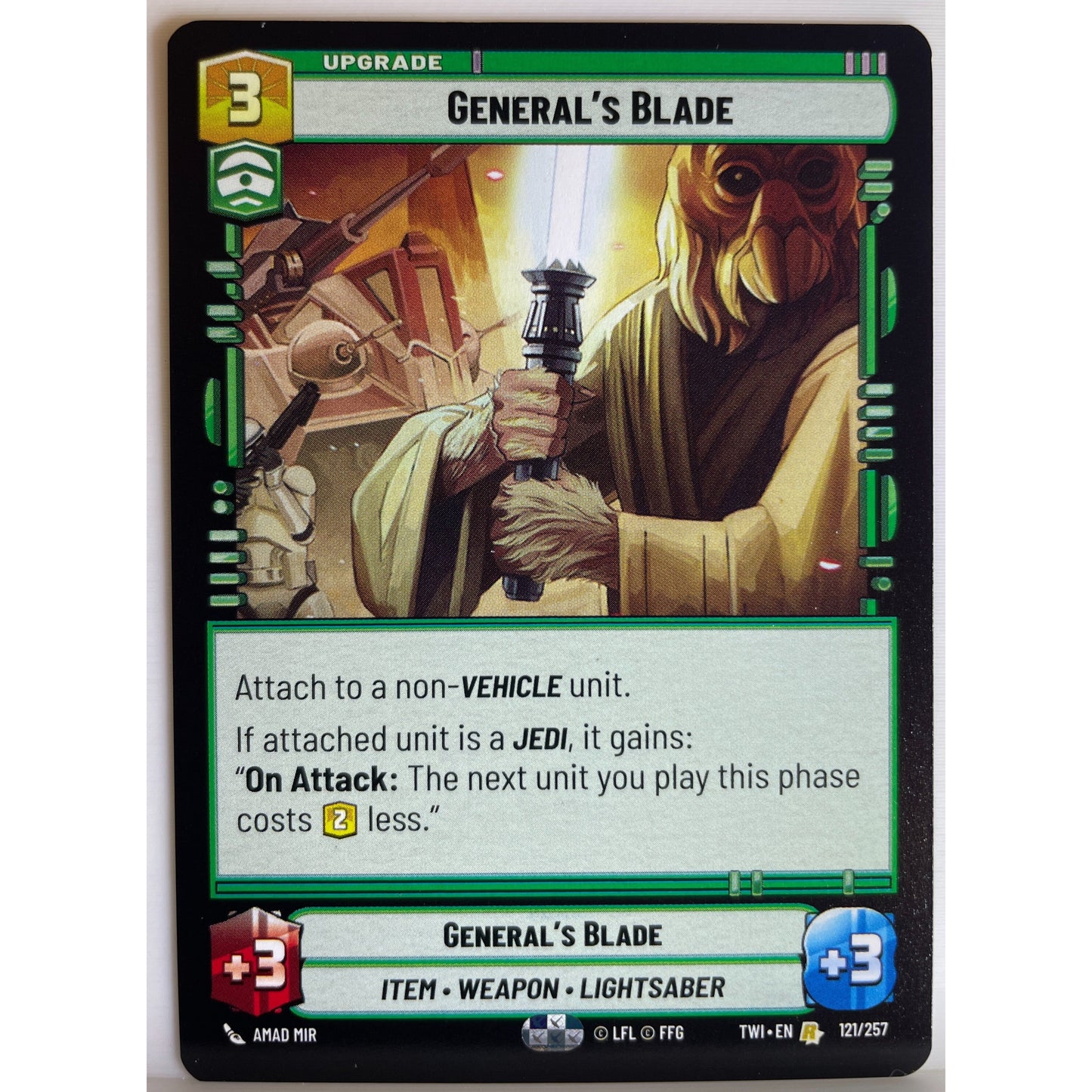 Star Wars Unlimited - General's Blade - Twilight of the Republic (TWI)