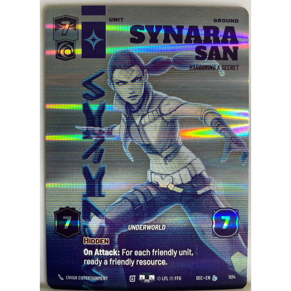 Star Wars Unlimited - Synara San - Harboring a Secret (Prestige Foil) - Secrets of Power (SEC)