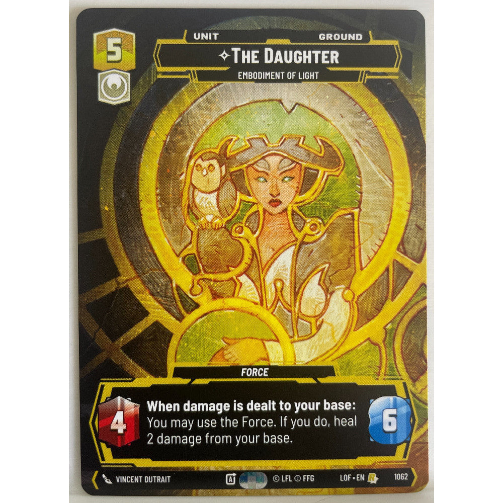 Star Wars Unlimited - The Daughter - Embodiment of Light (Prestige) - Legends of the Force (LOF)
