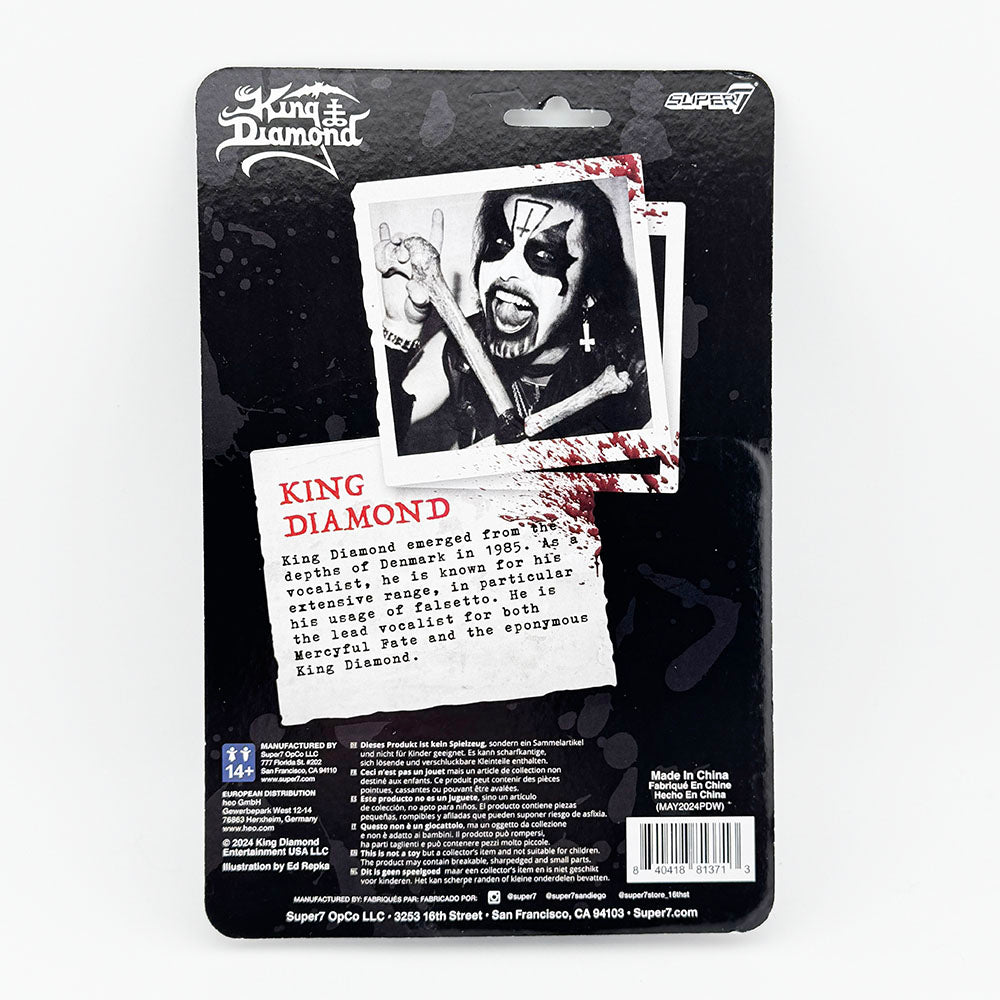 Super7 King Diamond Carded ReAction Action Figure