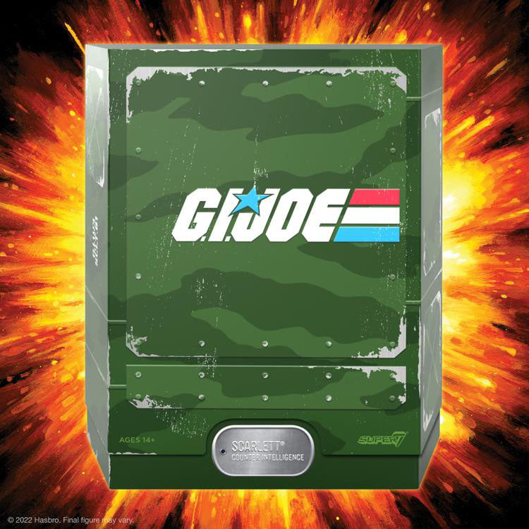 Super7 G.I. Joe Scarlett Counter Intelligence Ultimates Action Figure