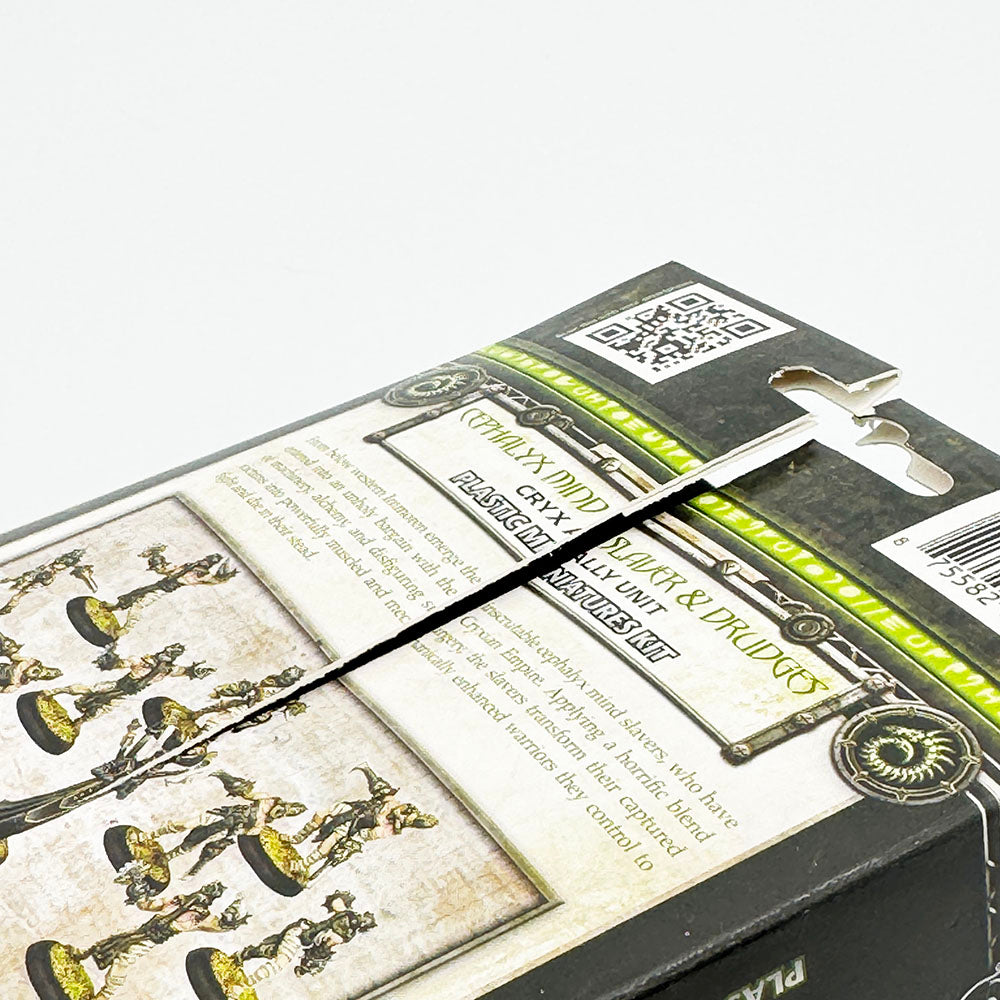 Warmachine Cryx Cephalyx Mind Slaver & Drudges Plastic Miniatures Kit