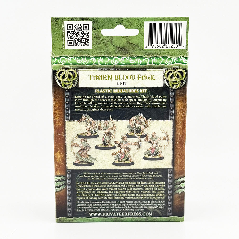 Warmachine Hordes Circle Orboros Tharn Blood Pack Plastic Miniatures Kit