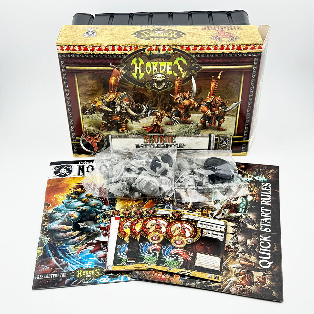Warmachine Hordes Skorne Battlegroup Plastic Miniatures Kit
