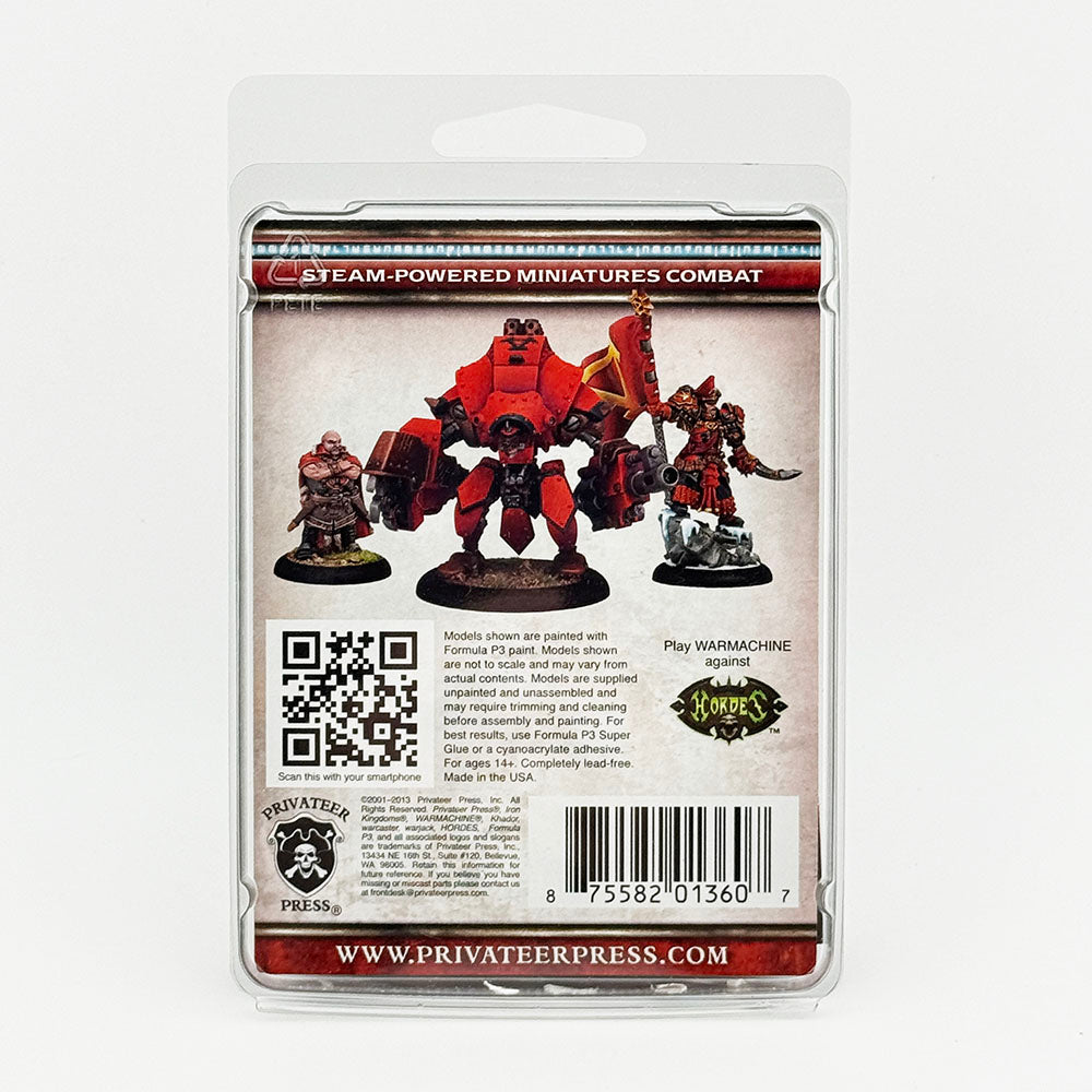 Warmachine Khador Black Dragon Iron Fang Pikemen Privateer Press Exclusive Metal Miniatures Kit