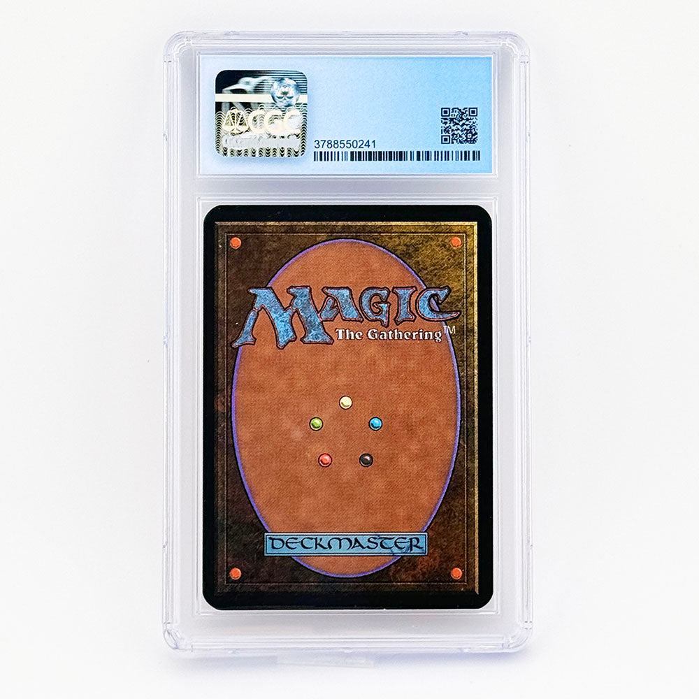Magic: The Gathering Alpha Mountain (Blue Sky) CGC 9