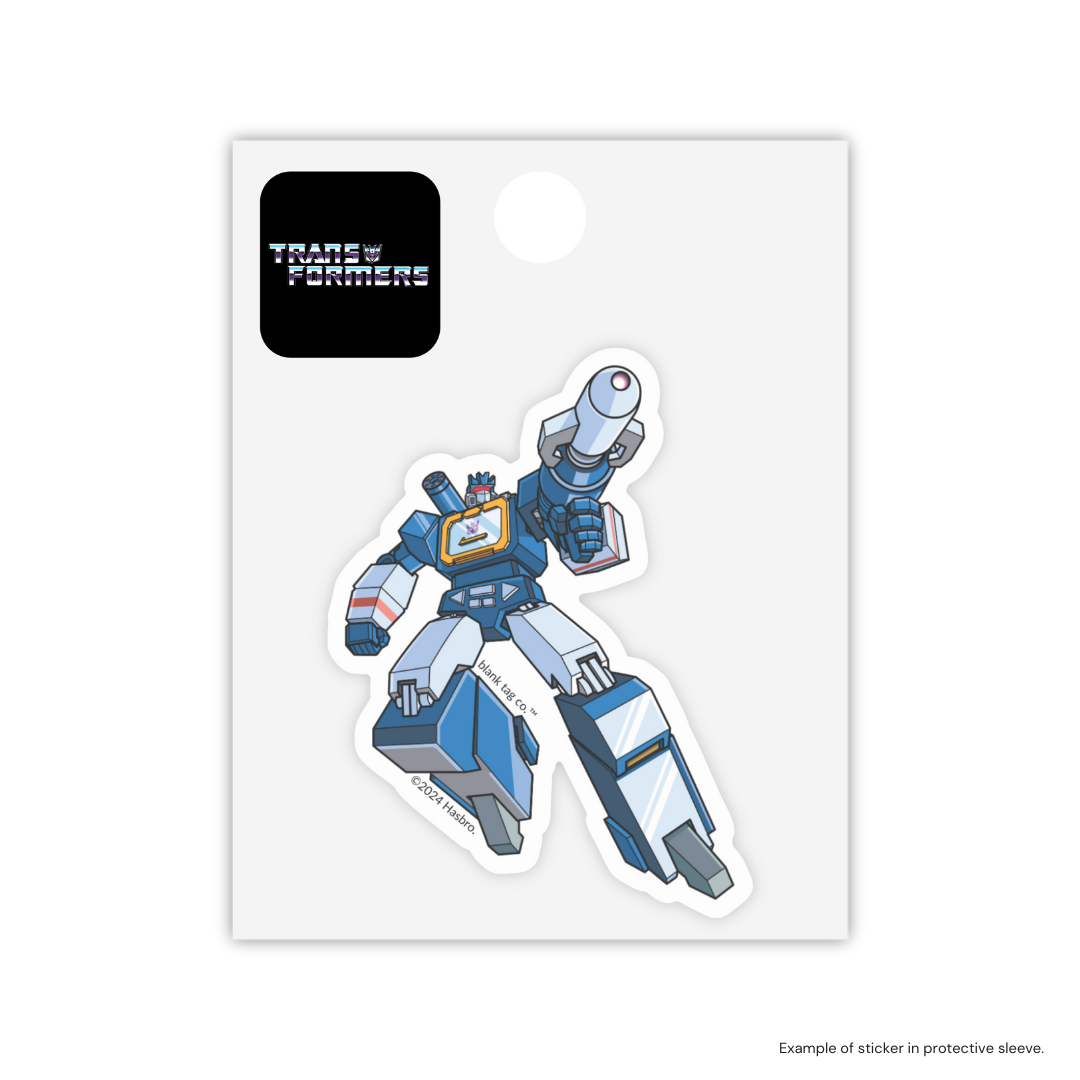 Transformers Waterproof Sticker - Soundwave