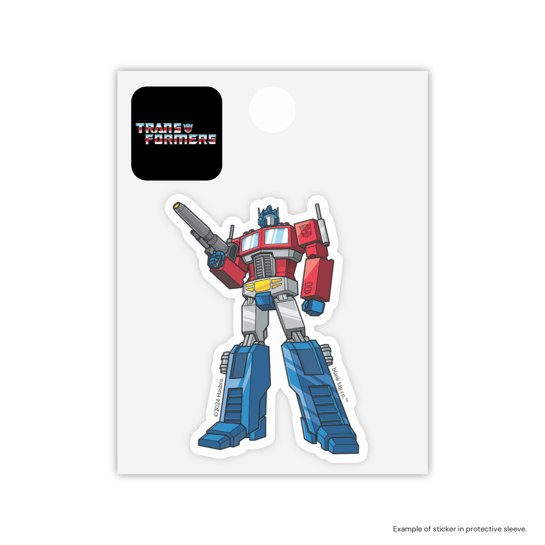 Transformers Waterproof Sticker - Optimus Prime