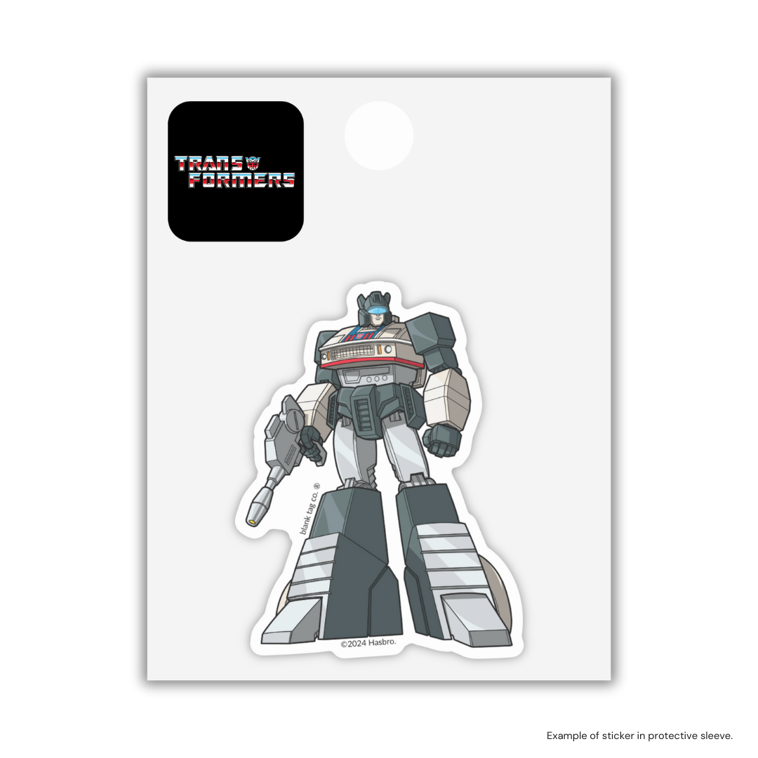 Transformers Waterproof Sticker - Jazz
