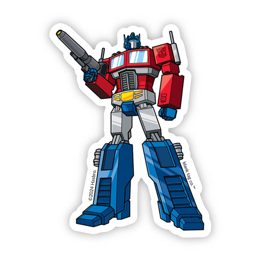 Transformers Waterproof Sticker - Optimus Prime