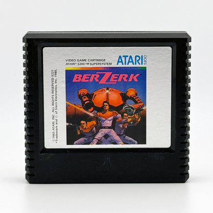 Atari 5200 Berzerk Video Game Cartridge