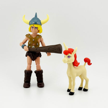 Hasbro Dungeons & Dragons Cartoon Classics Bobby and Uni Action Figures