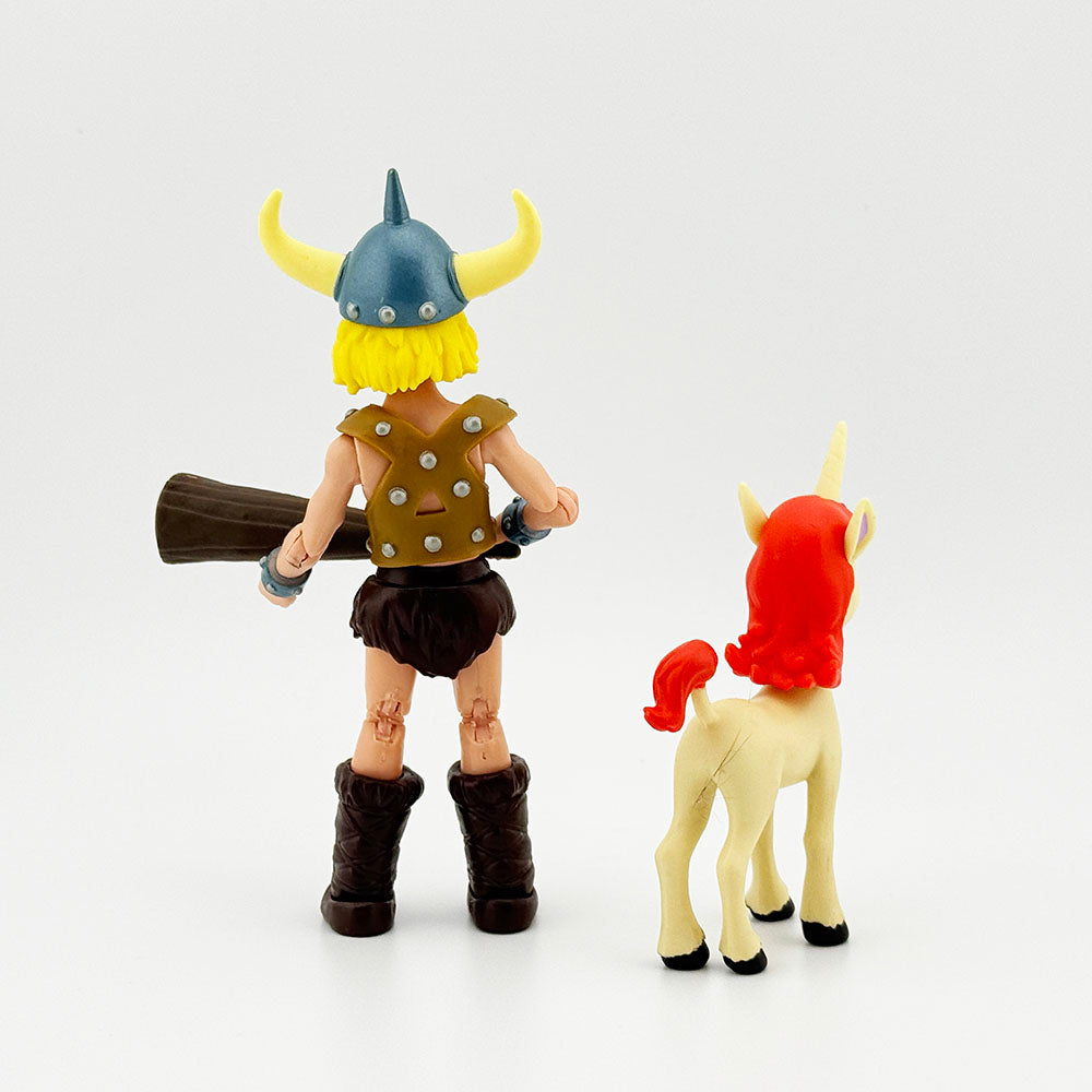 Hasbro Dungeons & Dragons Cartoon Classics Bobby and Uni Action Figures