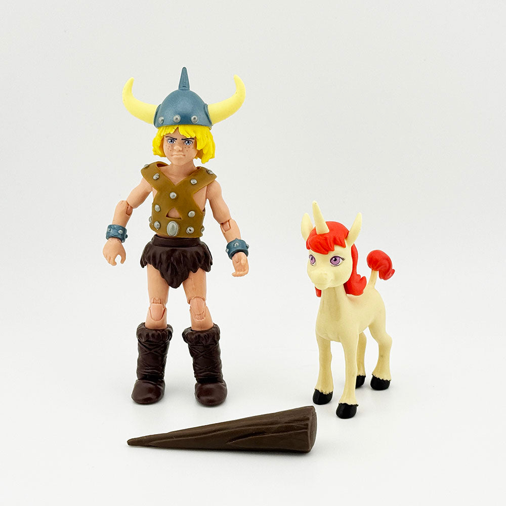 Hasbro Dungeons & Dragons Cartoon Classics Bobby and Uni Action Figures