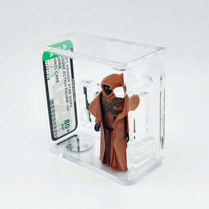 Kenner Star Wars Vintage Vinyl Cape Jawa Loose Complete AFA 80+ NM Graded Action Figure