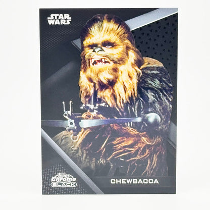 2022 Topps Chrome Black Star Wars Chewbacca #6