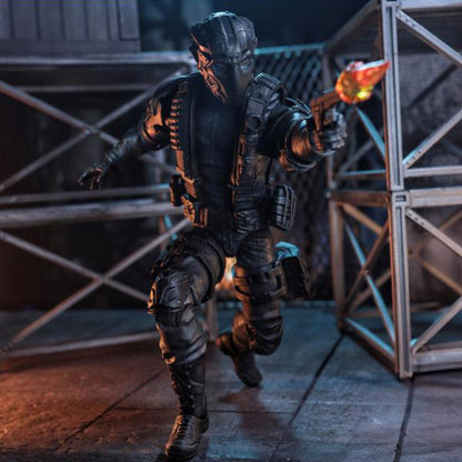 Soldiers of Fortune Close Combat Operative Black Military 1:12 Scale Action Figure