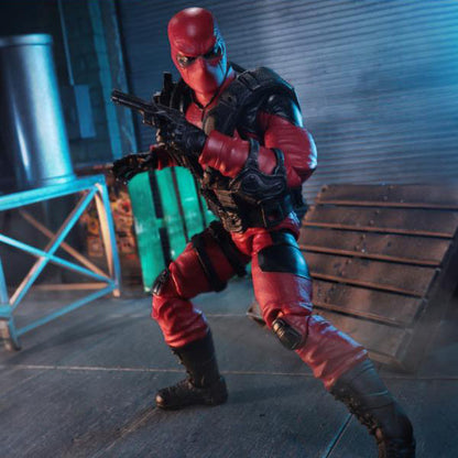 Soldiers of Fortune Close Combat Operative Red/Black Military 1:12 Scale Action Figure
