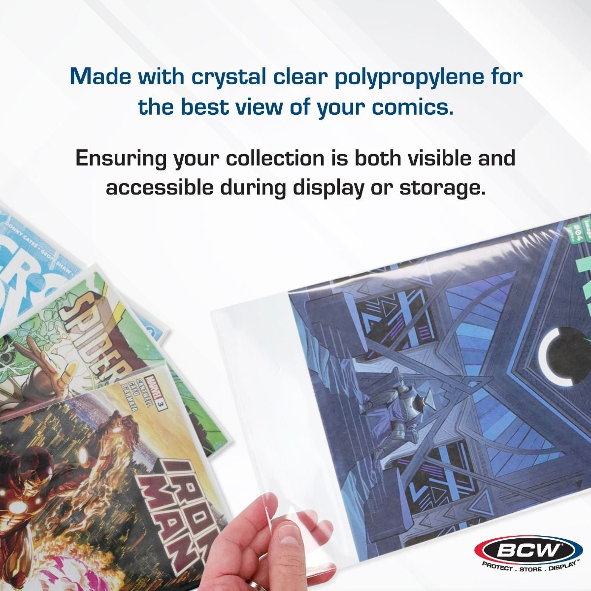BCW Resealable Silver/Regular Comic Bags