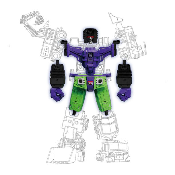 Transformers Defender Version Devastator Blokees Combining Accessory Model Kit