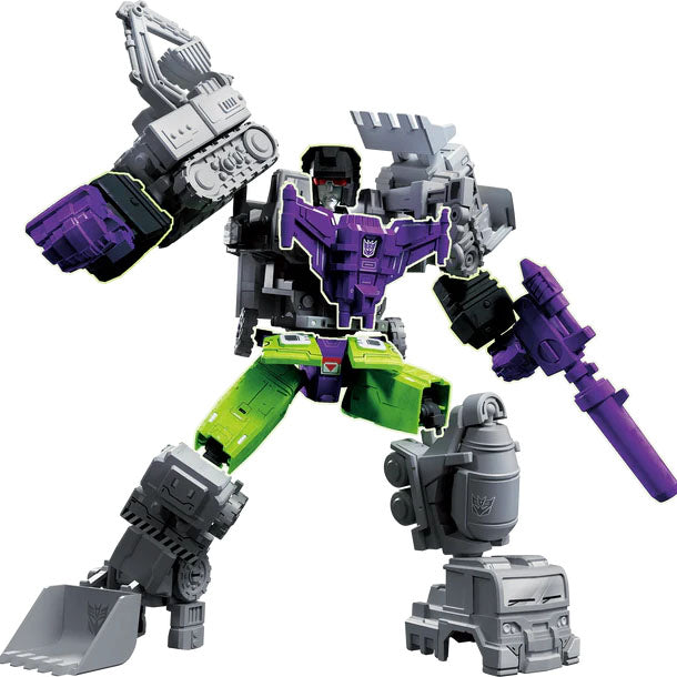 Transformers Defender Version Devastator Blokees Combining Accessory Model Kit