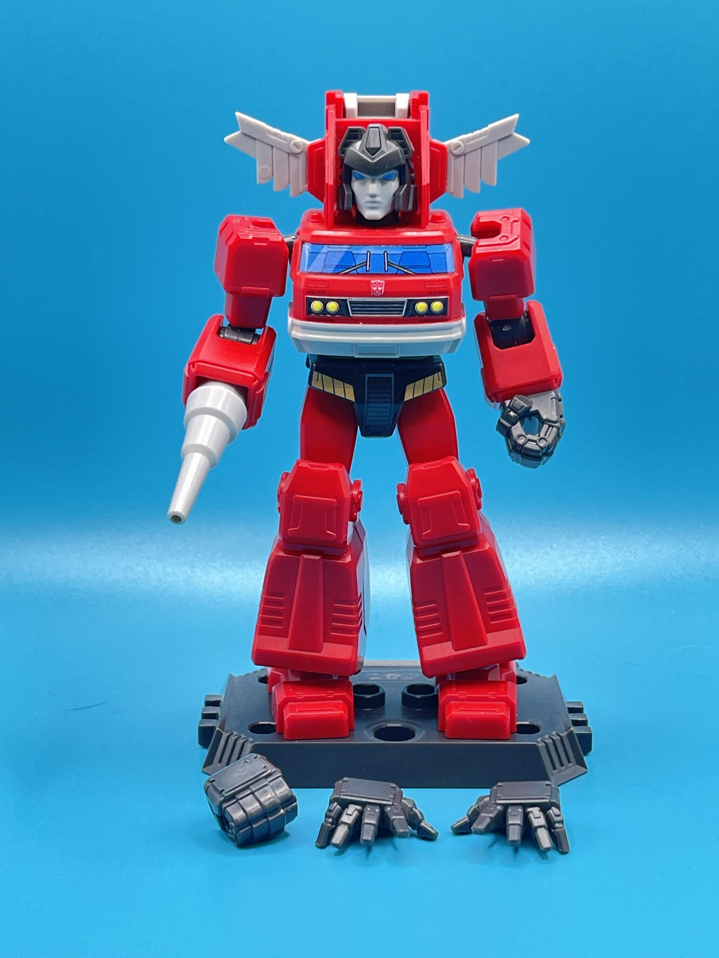 Blokees Transformers 02 SOS Series Inferno - Galaxy Version - Loose