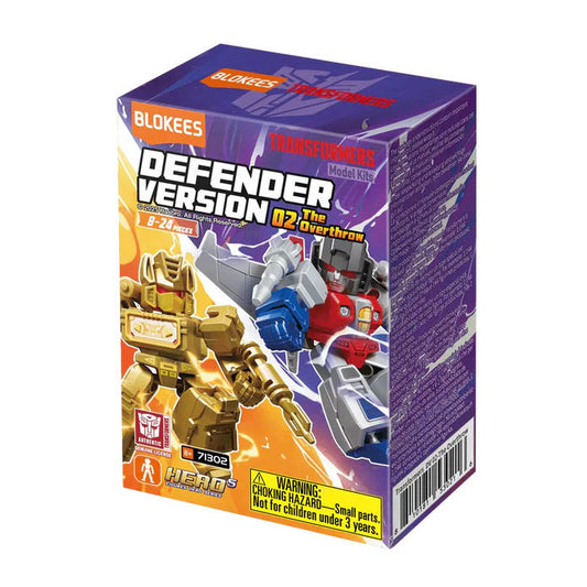Transformers Defender Version 02 The Overthrow Blokees Mini Model Kit