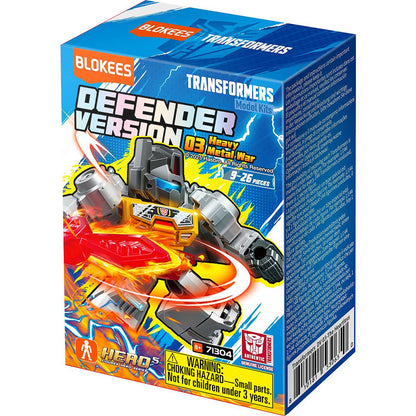 Transformers Defender Version 03 Heavy Metal War Blokees Mini Model Kit