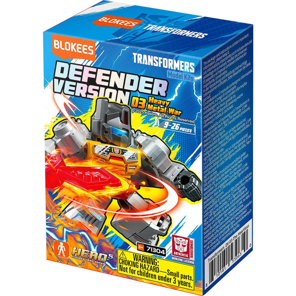 Transformers Defender Version 03 Heavy Metal War Blokees Mini Model Kit