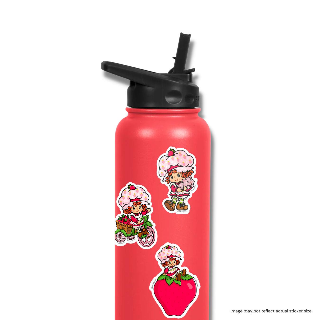 Strawberry Shortcake Waterproof Sticker