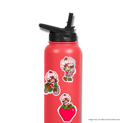 Strawberry Shortcake Waterproof Sticker