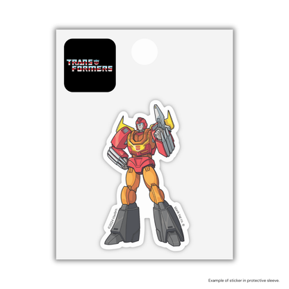 Transformers Waterproof Sticker - Hot Rod