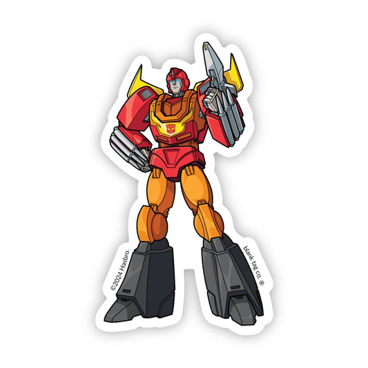 Transformers Waterproof Sticker - Hot Rod