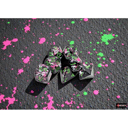 Brush Polyhedral Paintball/green 7-Die Set