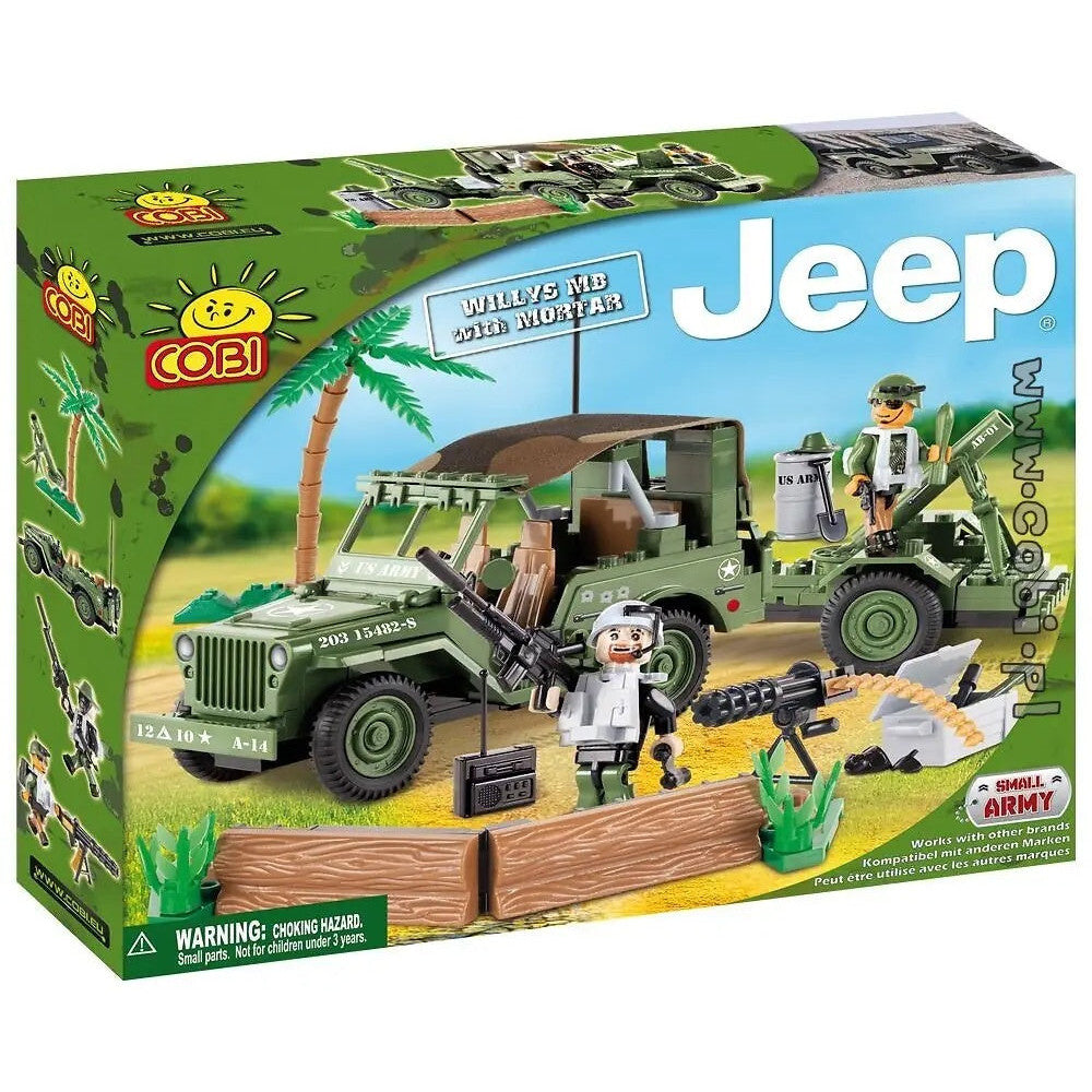 Cobi - Jeep™ Willys MB with Mortar | Set 24200
