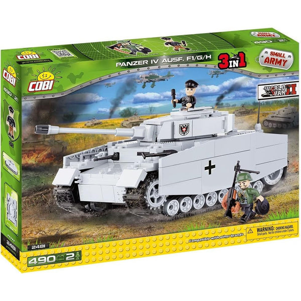 Cobi - Panzer IV ausf.FI/G/ H - German medium tank | Set 2481