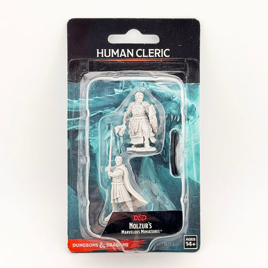 WizKids Dungeons and Dragons Human Cleric Unpainted Miniatures Set