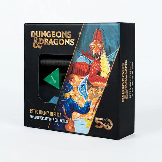 FanRoll Dungeons & Dragons 50th Anniversary Retro Holmes Replica Dice Set