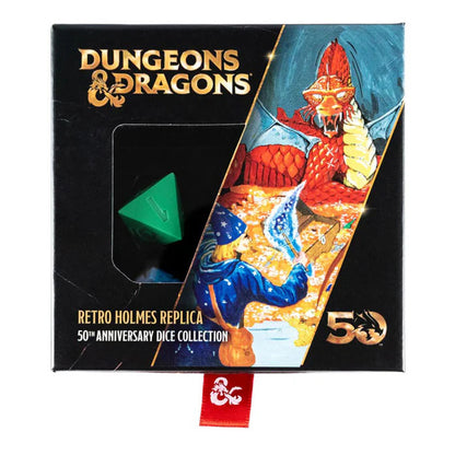 FanRoll Dungeons & Dragons 50th Anniversary Retro Holmes Replica Dice Set